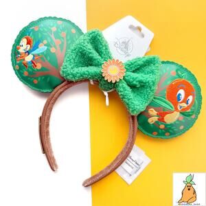 Loungefly Disney Orange Bird Spike Ear Headband Epcot Flower Garden Fest 2026